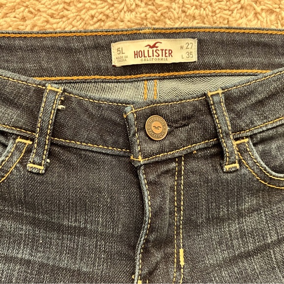 Hollister boot, cut low rise jeans, size 5L,inseam 33” NWOT - Picture 5 of 5